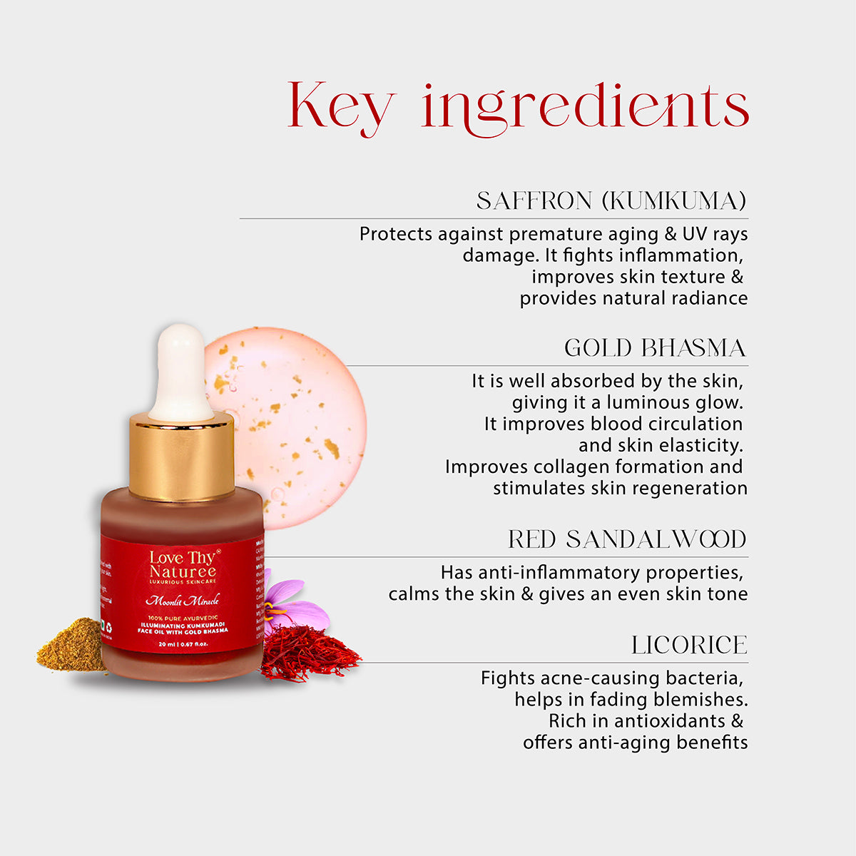 Kumkumadi Face Oil